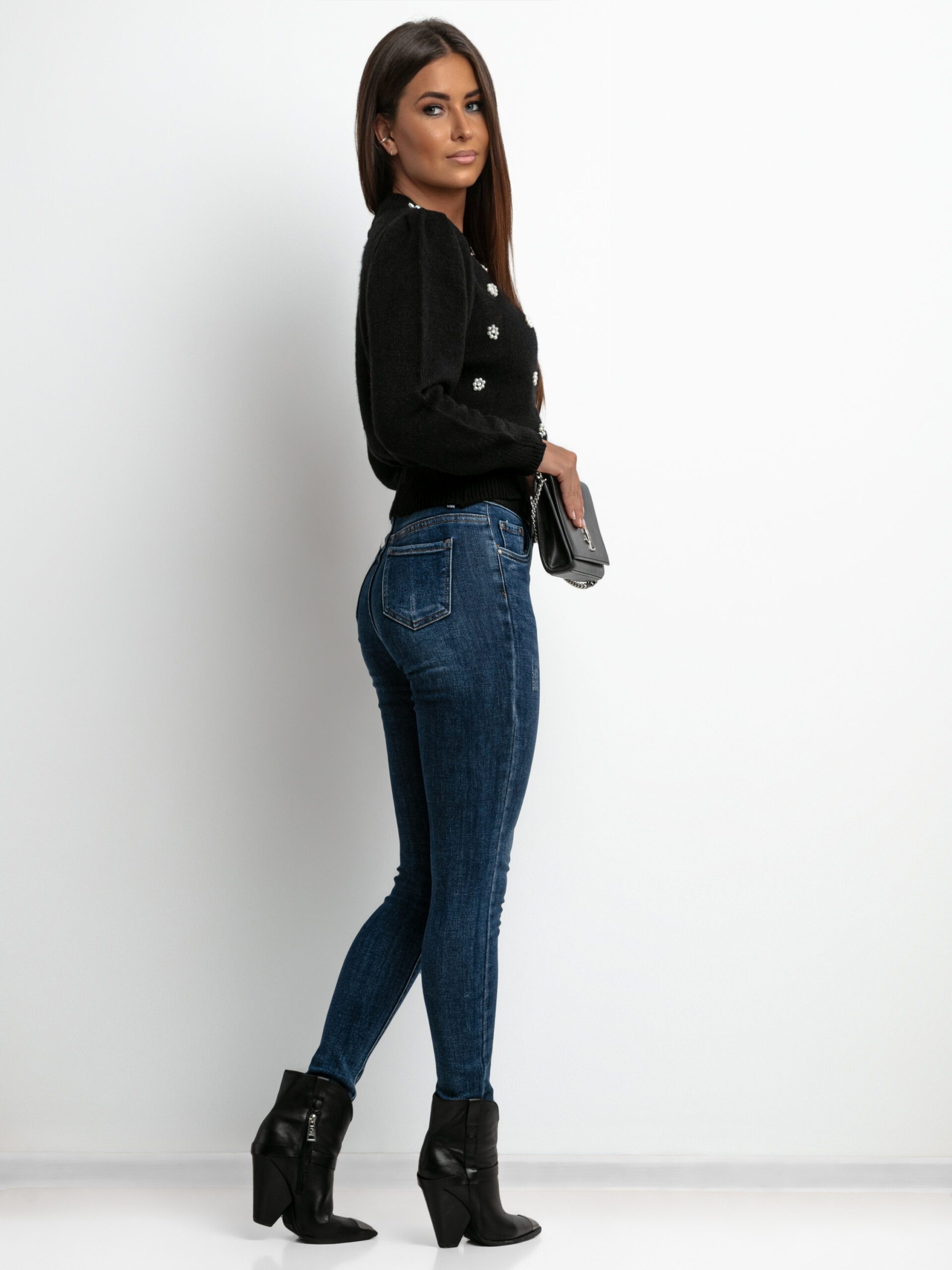 SWETER ELSA CZARNY - obrazek 3