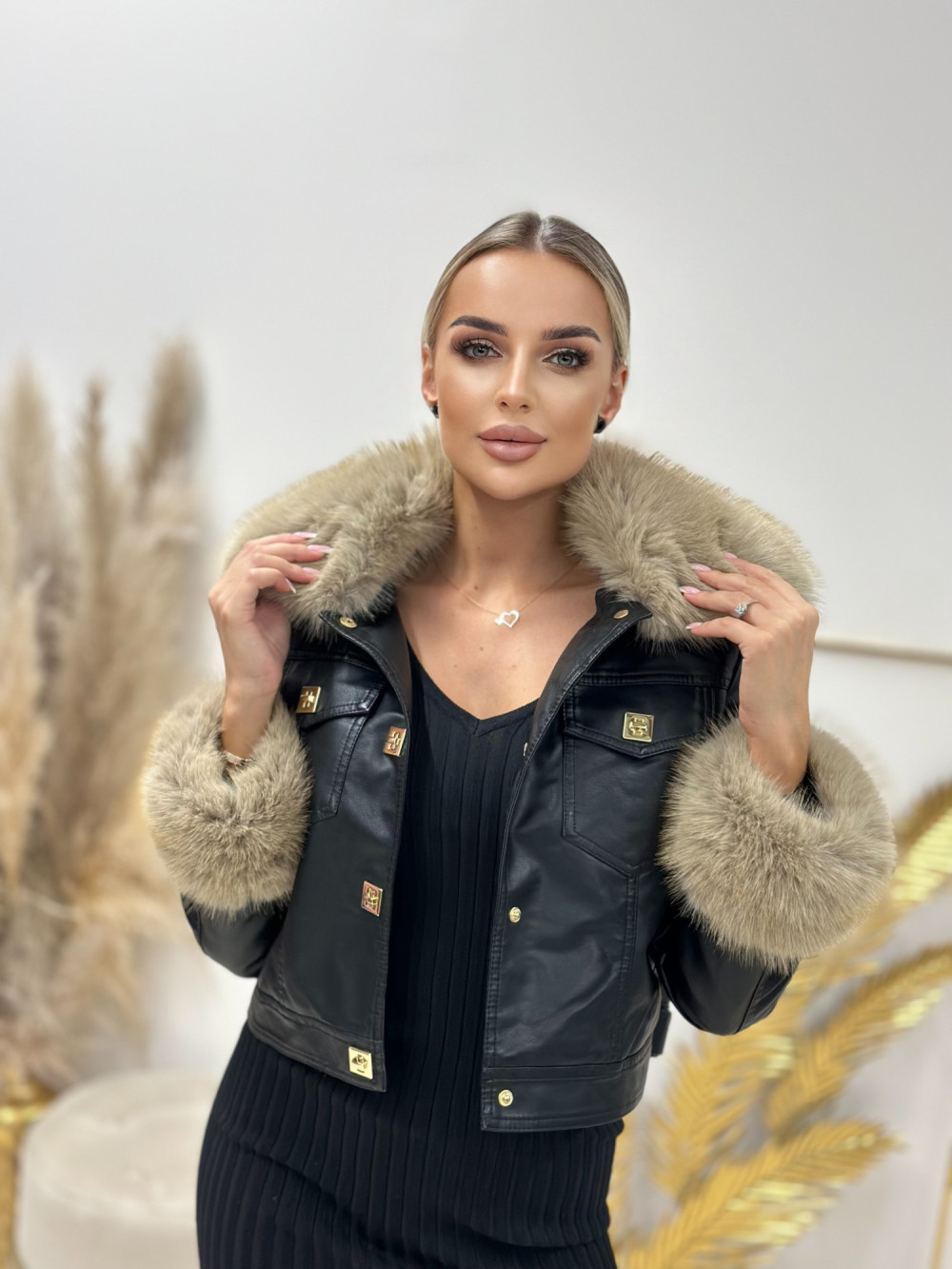 KURTKA CZARNA - obrazek 2